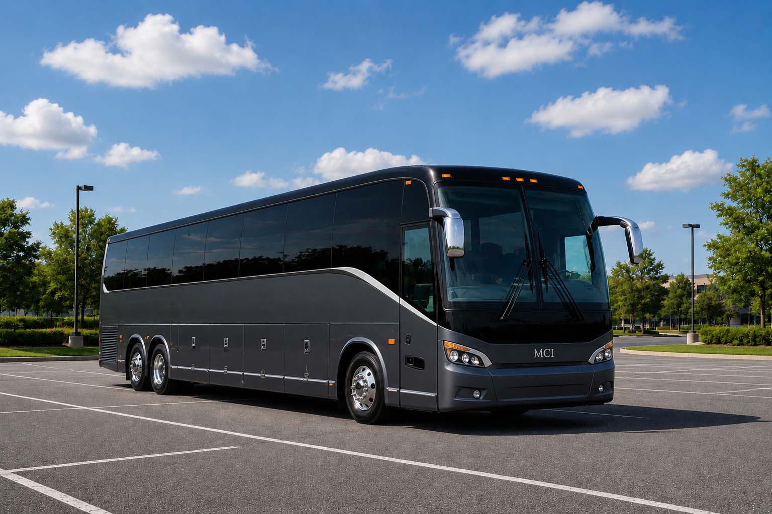 Charter bus rental in Metairie, LA